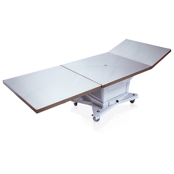 Table réfrigérante largeur 74 cm pour corps "obèses"
