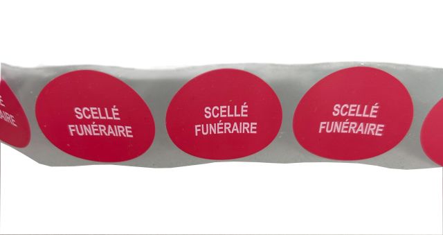 Rame De Scelles Etiquettes autocollantes scellés SCELLES