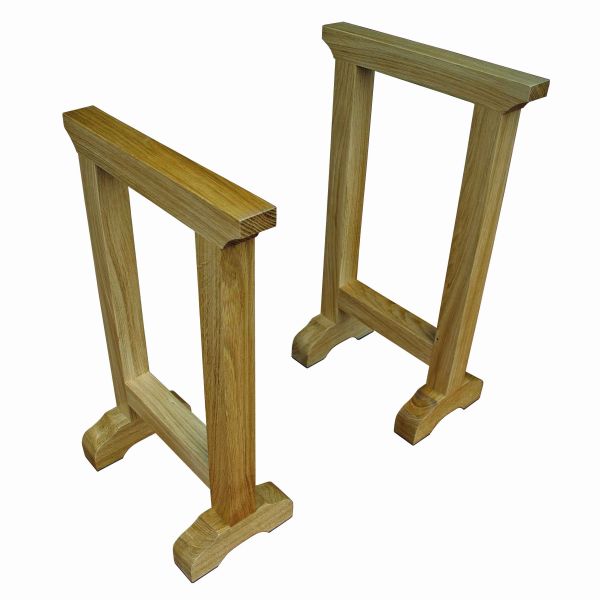 Treteaux porte cercueil en bois, gamme professionnelle Elcya pour