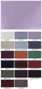 Coloris possibles