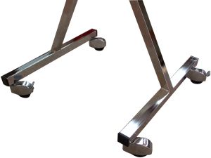Détail roulettes (en option)