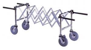 Chariot extensible classique roues de 200 mm