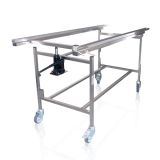 Chariot de soins et de pr&eacute;sentation inclinable