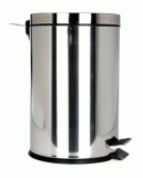 Poubelle inox &agrave; commandes non manuelle de 42 litres